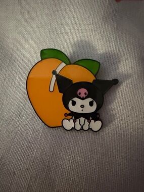 Loungefly Sanrio Kuromi Peach Pin